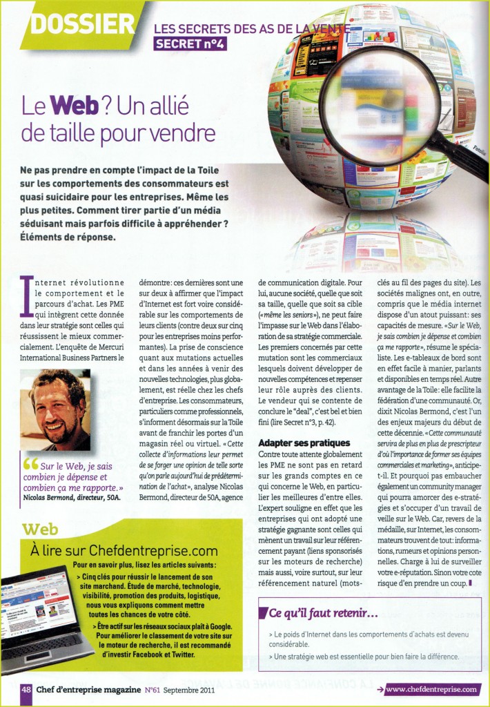 Chef d'entreprise